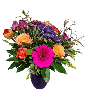 Moms Garden - Brights Vase Arrangement