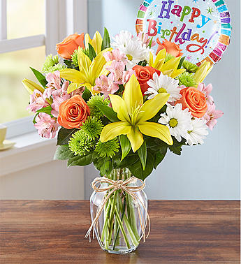 Mom's Happy Birthday Only at Mom & Pop Flower Shop in ...