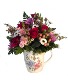 Mom's Mug of Flowers 