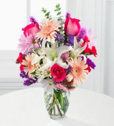 Mom's Rose and Lily Bouquet 