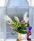 Mom's Wild Hair Ceramic Buddha Arrangement