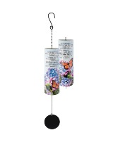 36" Butterfly Sonnet Cylindrical Wind Chime 