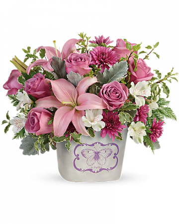 Monarch Garden Bouquet Floral Arrangement