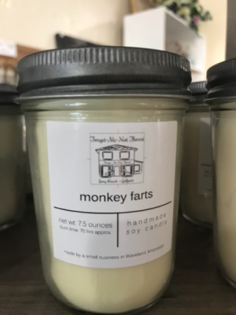 Monkey Farts Candle Candle