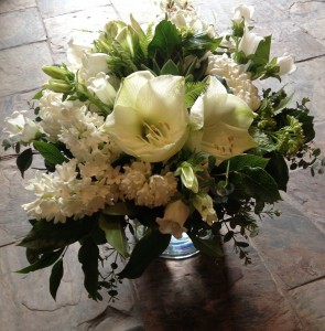 Monochromatic Winter Garden Vase Arrangement in Toronto, ON | BOTANY FLORAL STUDIO Monochromatic Winter Garden Vase Arrangement in Toronto, ON | BOTANY FLORAL STUDIO