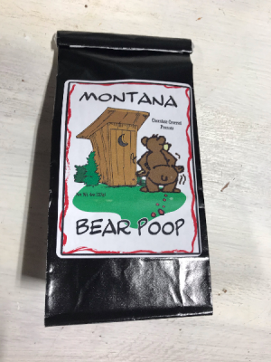 Montana Bear Poop - Chocolate Coated Peanuts 