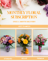 Monthly Floral Subscription Designers Choice