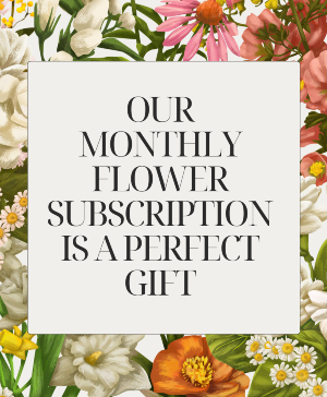 Monthly flower subscription  Arrangement