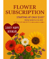 Monthly Subscription flower subscription in Lakeside, California | Finest City Florist