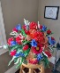 Monument Saddle (silk flowers) 