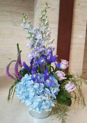 Moody Blue's Arrangement in Charlotte, NC | FLOWERS PLUS Moody Blue's Arrangement in Charlotte, NC | FLOWERS PLUS
