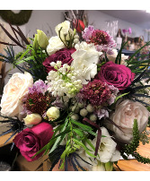Moody Mauves Bridal Bouquet
