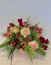 Moody Merry Christmas Florals