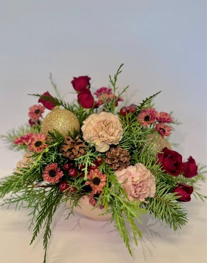 Moody Merry Christmas Florals