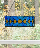 Moon Phases Stained Glass