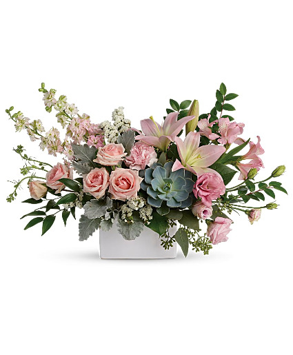 Moonlight Kiss Vase arrangement