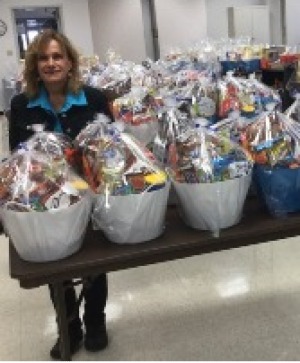Morale Booster Baskets and Baked goods 