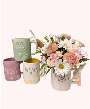 NANA Mornin' Blossom Mug Arrangement