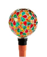 Mosaic Art Glass Watering Stake Gift