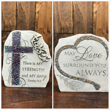 Mosaic Garden Plaques