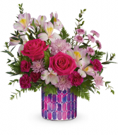 Mosaic Magic Vase Arrangement