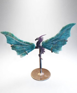 Moss Agate Dragon 