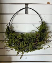 Moss Hanging Wreath 