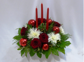 MOST WONDERFUL TIME OF YEAR - CHRISTMAS FLOWERS Flowers For Christmas, Christmas Centerpieces, Christmas Candle Centerpieces, Flowers Prince George BC