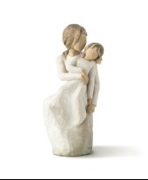 Mother Daughter Figure by Willow Tree 