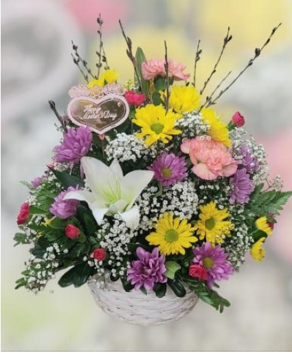 Mother Dearest FHF-M 4417 Fresh Flower Arrangement (Local Delivery Area Only)