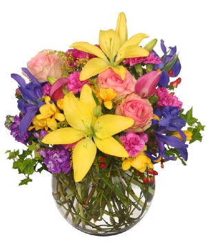 MOTHER NATURE'S EXPRESSION VASE ARRANGEMENT