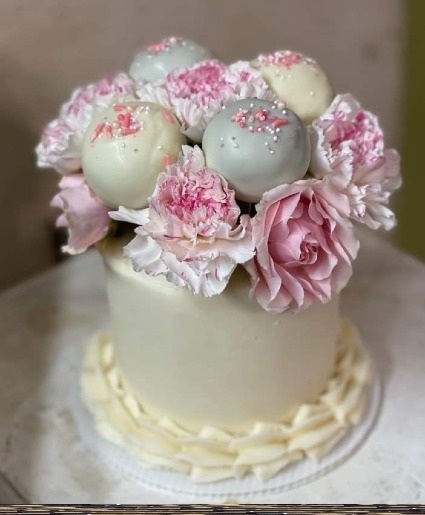 Mother's day box cake  bakery