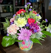 Mother's Day Bucket of Flowers 