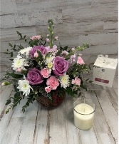 Mother's Day Candle Special Arrangement