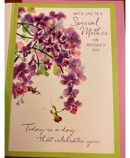 Mother's Day Card #1 Add-on Gift Card