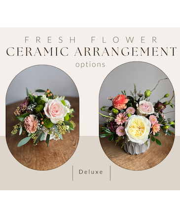Ceramic Arrangement Designer's Choice in Bobcaygeon, ON | Bobcaygeon Flower Company