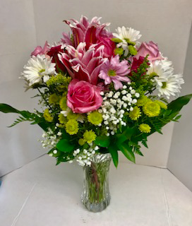 ADORATION Elegance on Crystal Vase