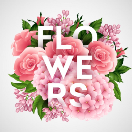 Florist Feature Bouquet Full Vase Arrangement of Mixed Flowers