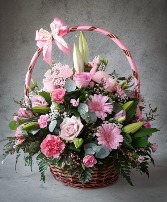 Mother's Day Floral Basket Mothers Day 