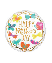 Mother's Day Gold Trim Air-fill Balloon Add-on