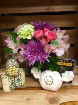 Mother's Day Relaxation Bouquet Vased Arrangement in Memphis, TN | East Memphis Florist Inc. Mother's Day Relaxation Bouquet Vased Arrangement in Memphis, TN | East Memphis Florist Inc.