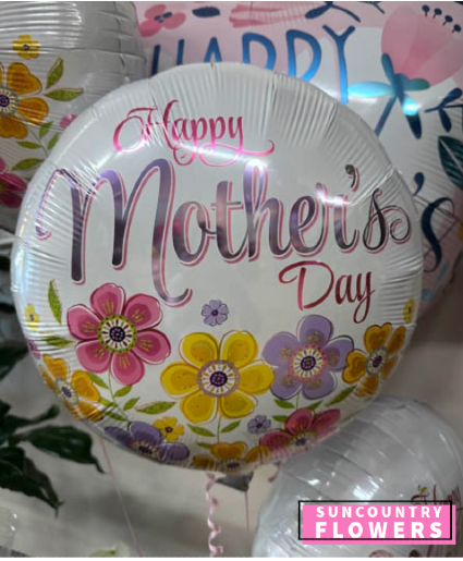 Mothers Day Round Balloon