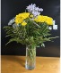 Mother's Day Special A Clear vase of daisies