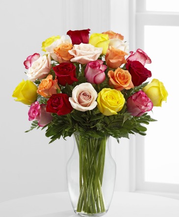 **SPECIAL** Dozen Mixed Roses  in Granger, IN | Yellow Rose Florist Granger