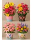 Mother’s Day Special  Mixed flower arrangement in tin containers