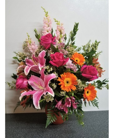 MOTHERS DAY SPECIAL NO 1 ROSES AND LILIES in Norwalk, CA | Norwalk Florist by Patty's Pretty Flowers