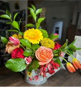 Mother's Day Watering Can Arrangement 