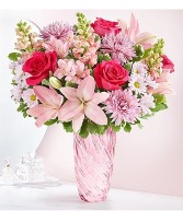Pink Elegance  vase