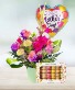 MOTHER'S GLORIOUS RADIANCE PACKAGE WITH MACARONS AND BALLOONS