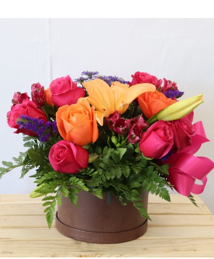 Colorful Hat Box